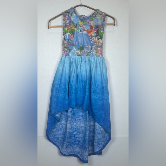 Disney Princess! Little Girls Handmade Cinderella Princess Dress. 👑 ✨ Size 8. - Picture 1 of 6